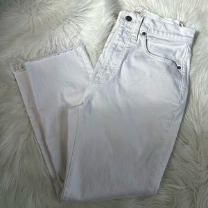 Madewell | perfect vintage jean 27P white